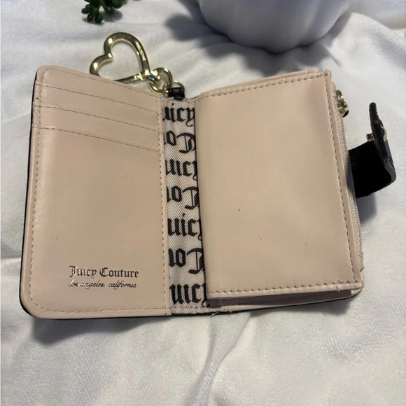 Juicy Couture Black Wallet with Gold Accents - Picture 2 of 5